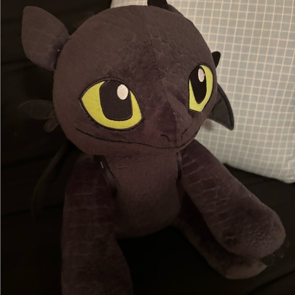 Build-A-Bear Black Dragon Plush - Picture 3 of 7